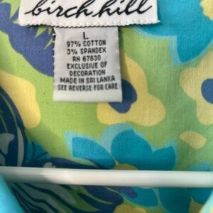 Birch Hill Spring Colors Woman Size L Jacket